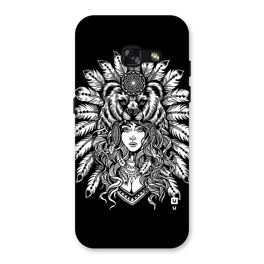 Girl Pattern Art Back Case for Galaxy A3 (2017)
