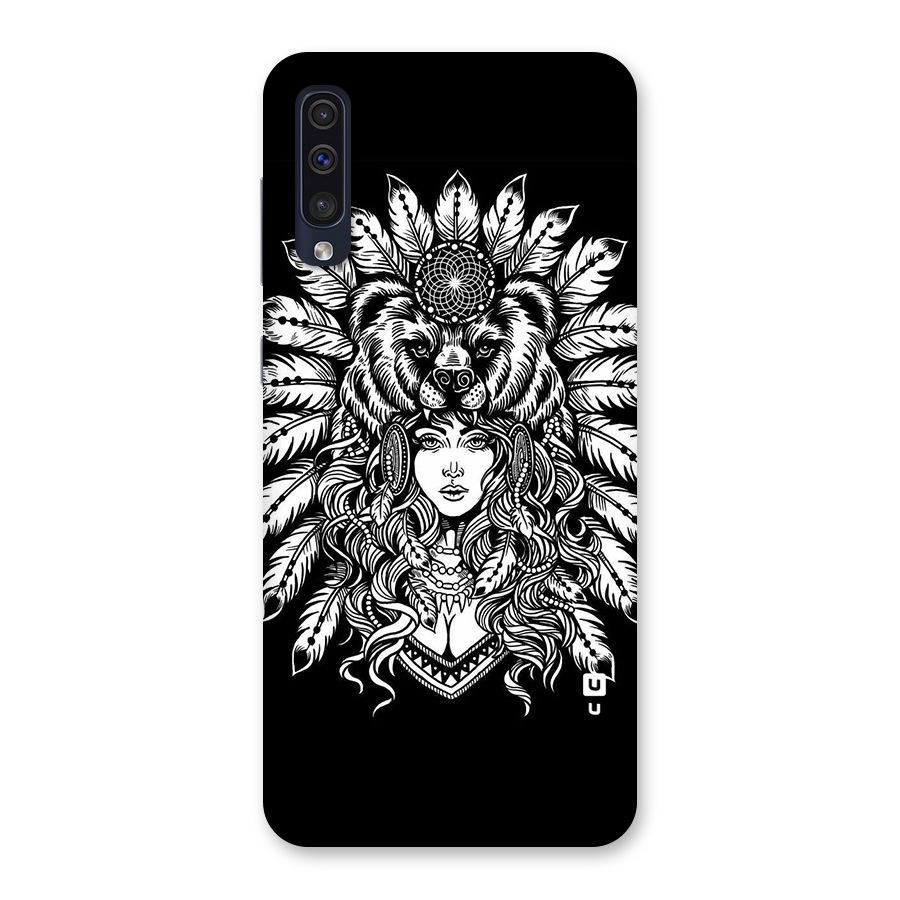 Girl Pattern Art Back Case for Galaxy A50