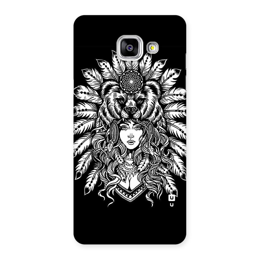 Girl Pattern Art Back Case for Galaxy A5 2016