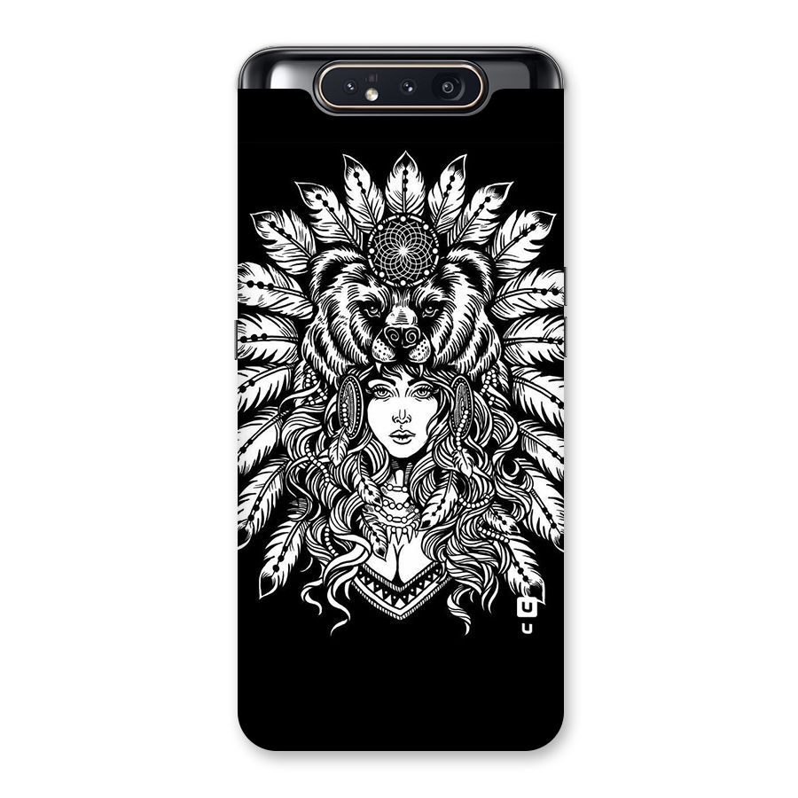 Girl Pattern Art Back Case for Galaxy A80