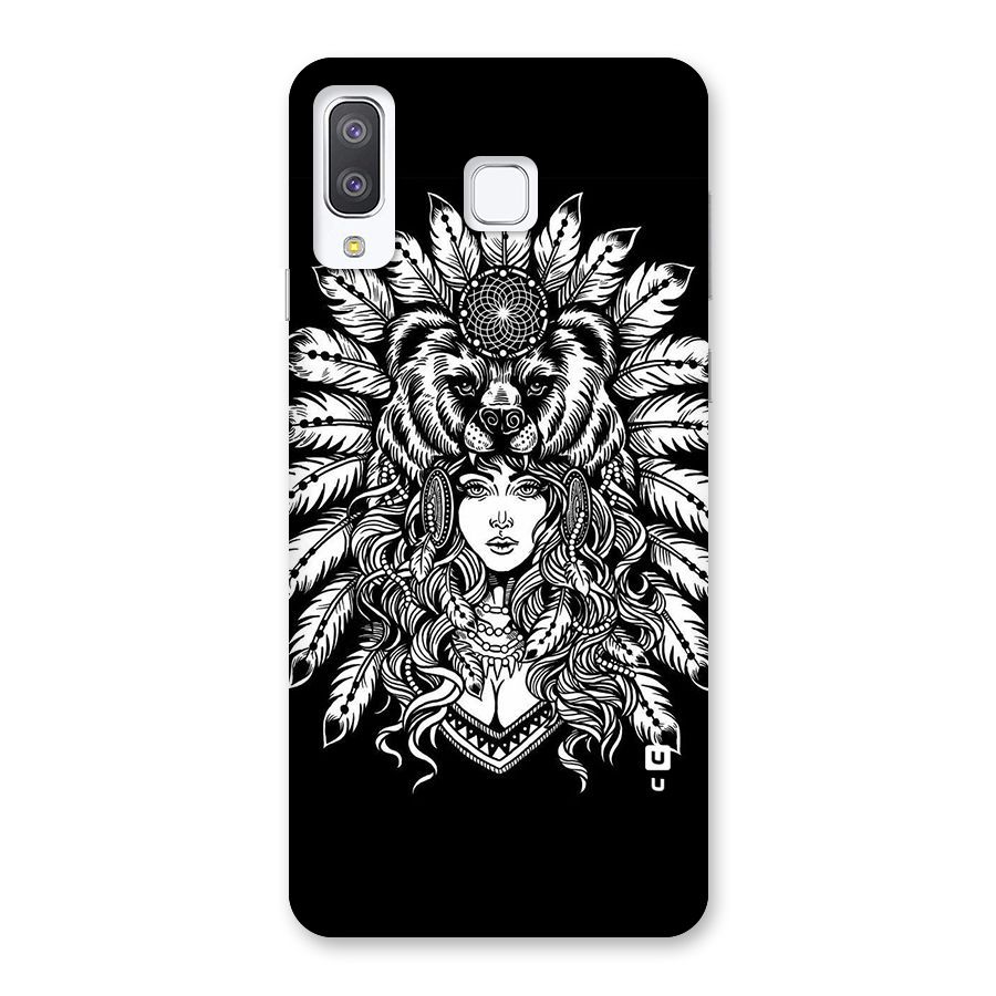 Girl Pattern Art Back Case for Galaxy A8 Star