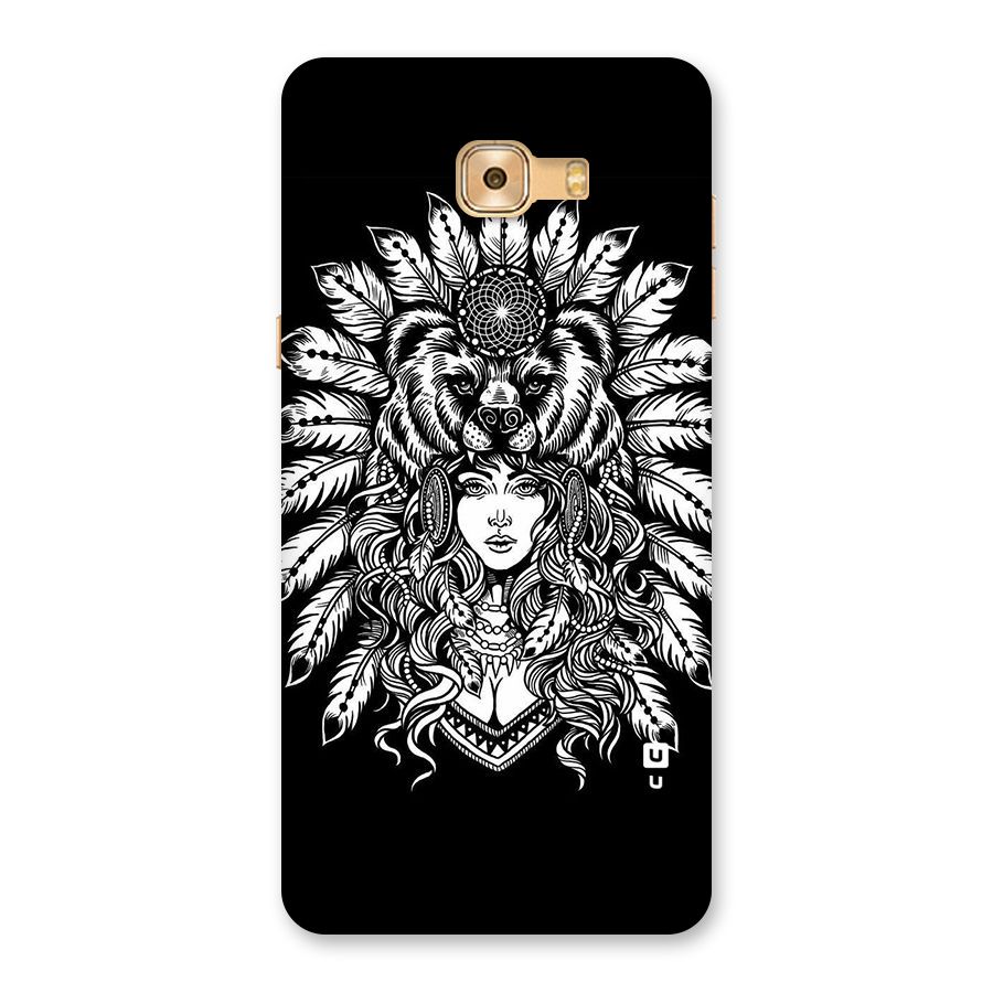 Girl Pattern Art Back Case for Galaxy C9 Pro