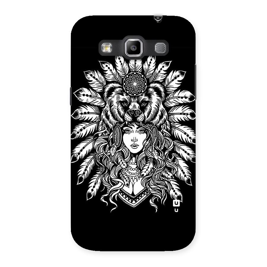 Girl Pattern Art Back Case for Galaxy Grand Quattro