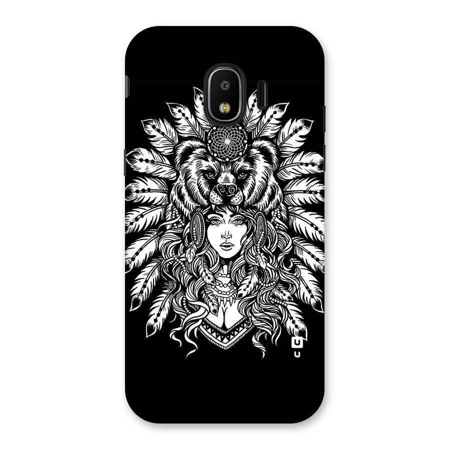 Girl Pattern Art Back Case for Galaxy J2 Pro 2018