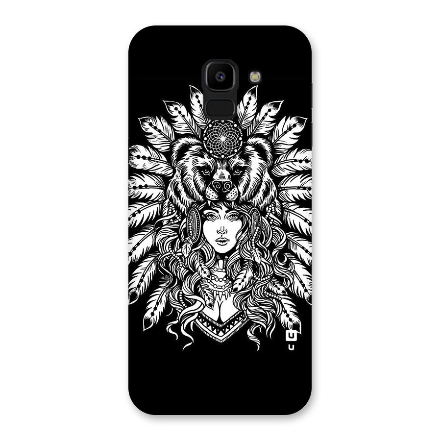 Girl Pattern Art Back Case for Galaxy J6