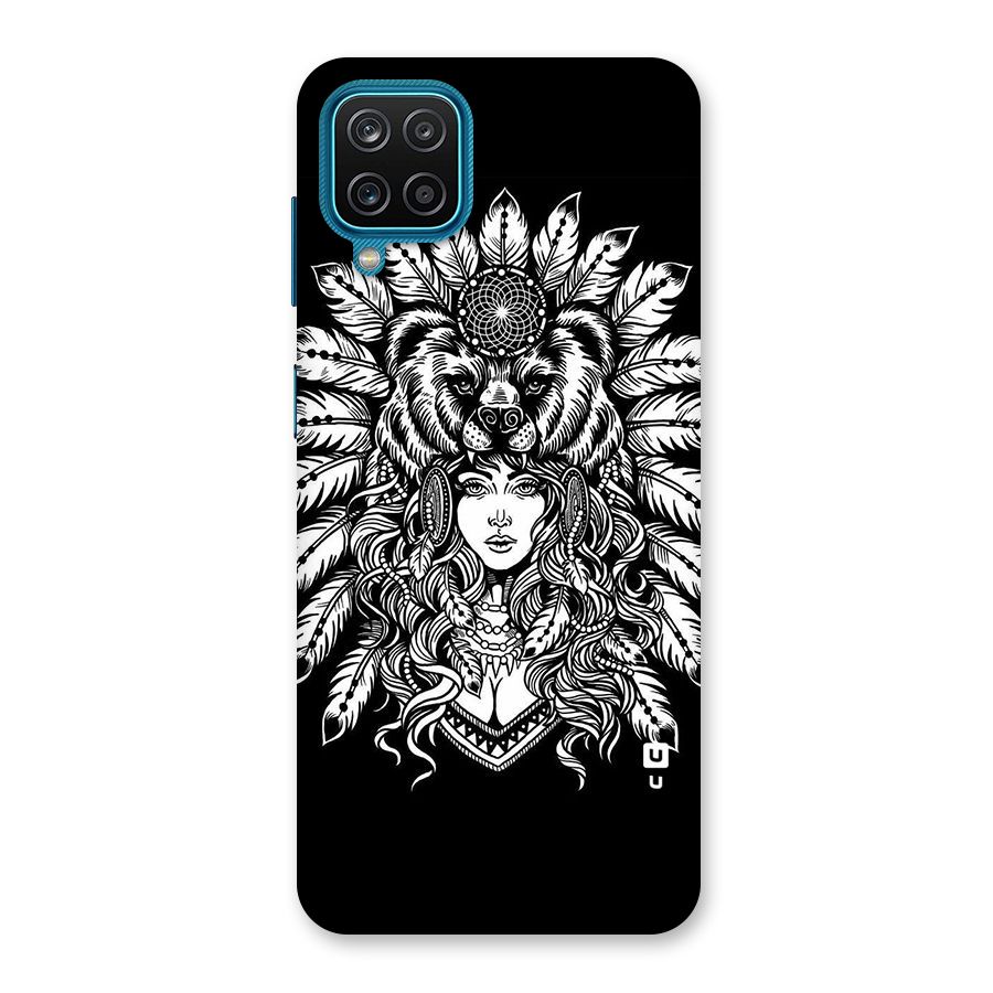 Girl Pattern Art Back Case for Galaxy M12