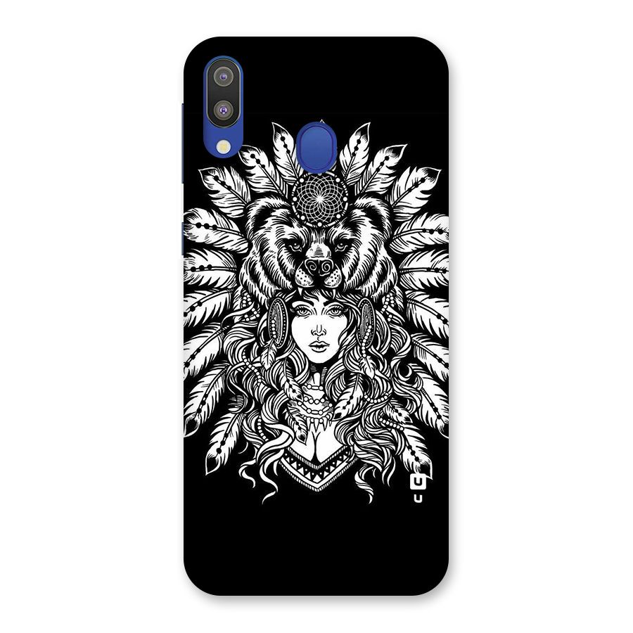Girl Pattern Art Back Case for Galaxy M20