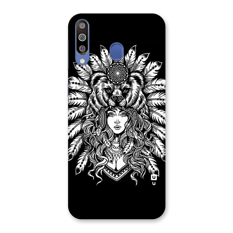 Girl Pattern Art Back Case for Galaxy M30