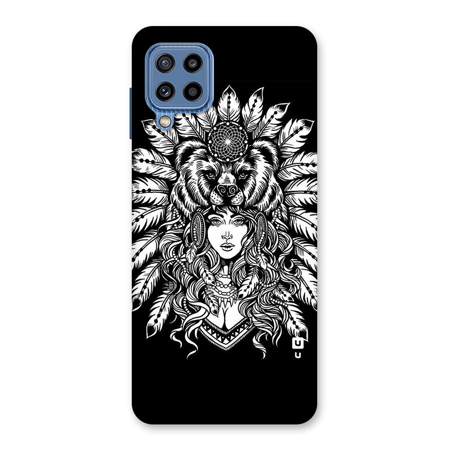 Girl Pattern Art Back Case for Galaxy M32