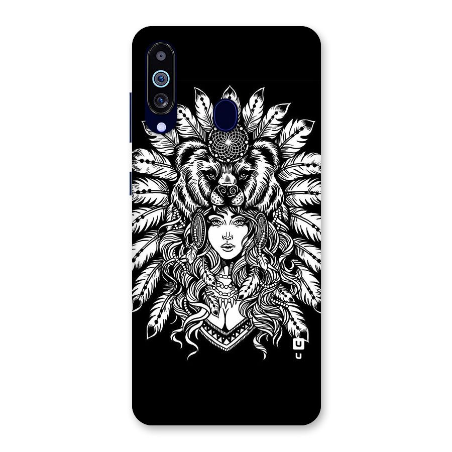 Girl Pattern Art Back Case for Galaxy M40