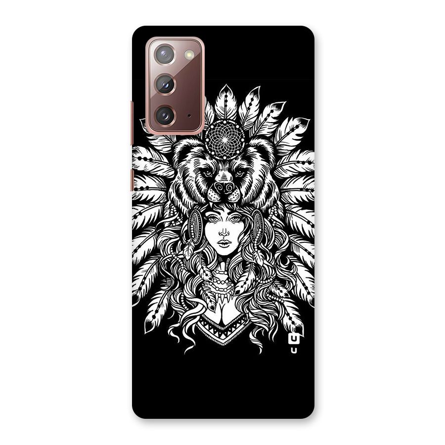 Girl Pattern Art Back Case for Galaxy Note 20