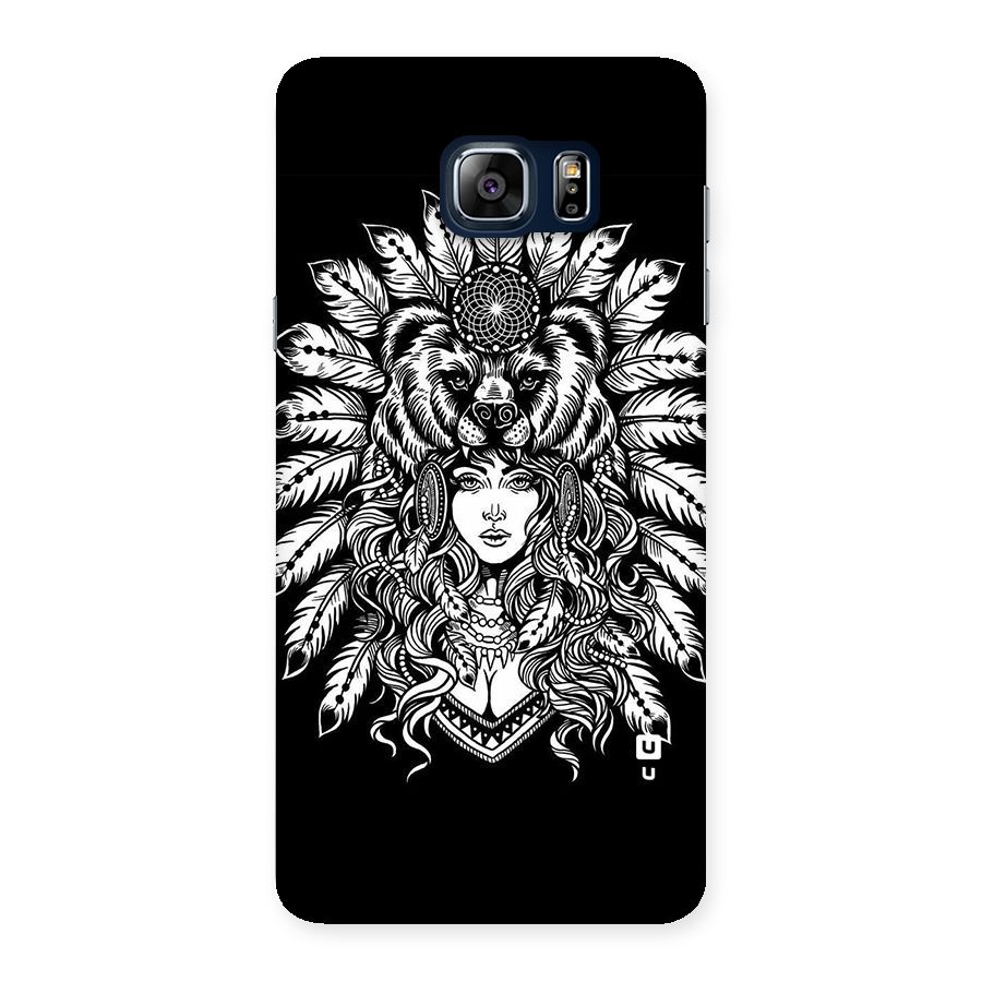 Girl Pattern Art Back Case for Galaxy Note 5