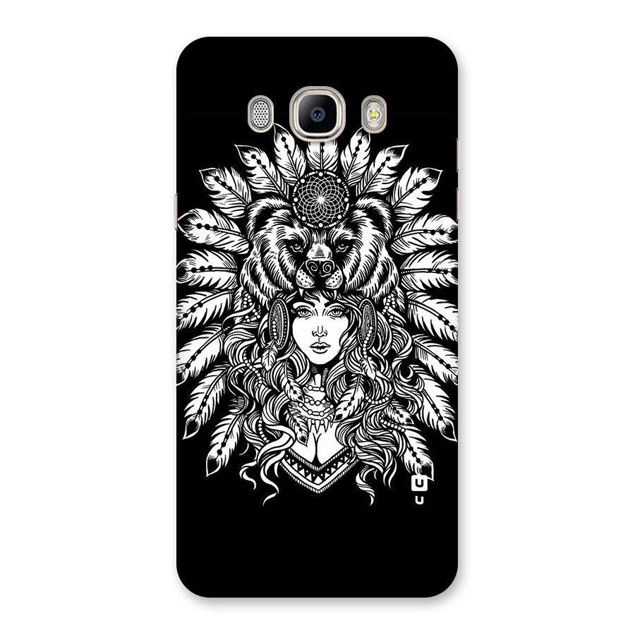 Girl Pattern Art Back Case for Galaxy On8