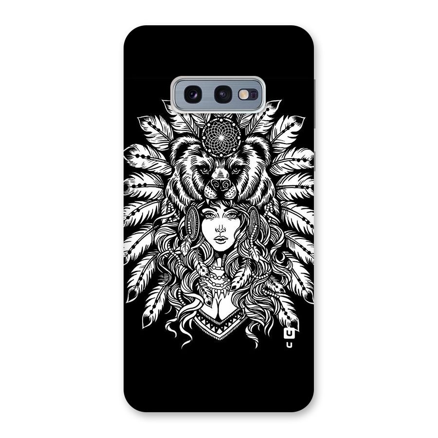 Girl Pattern Art Back Case for Galaxy S10e