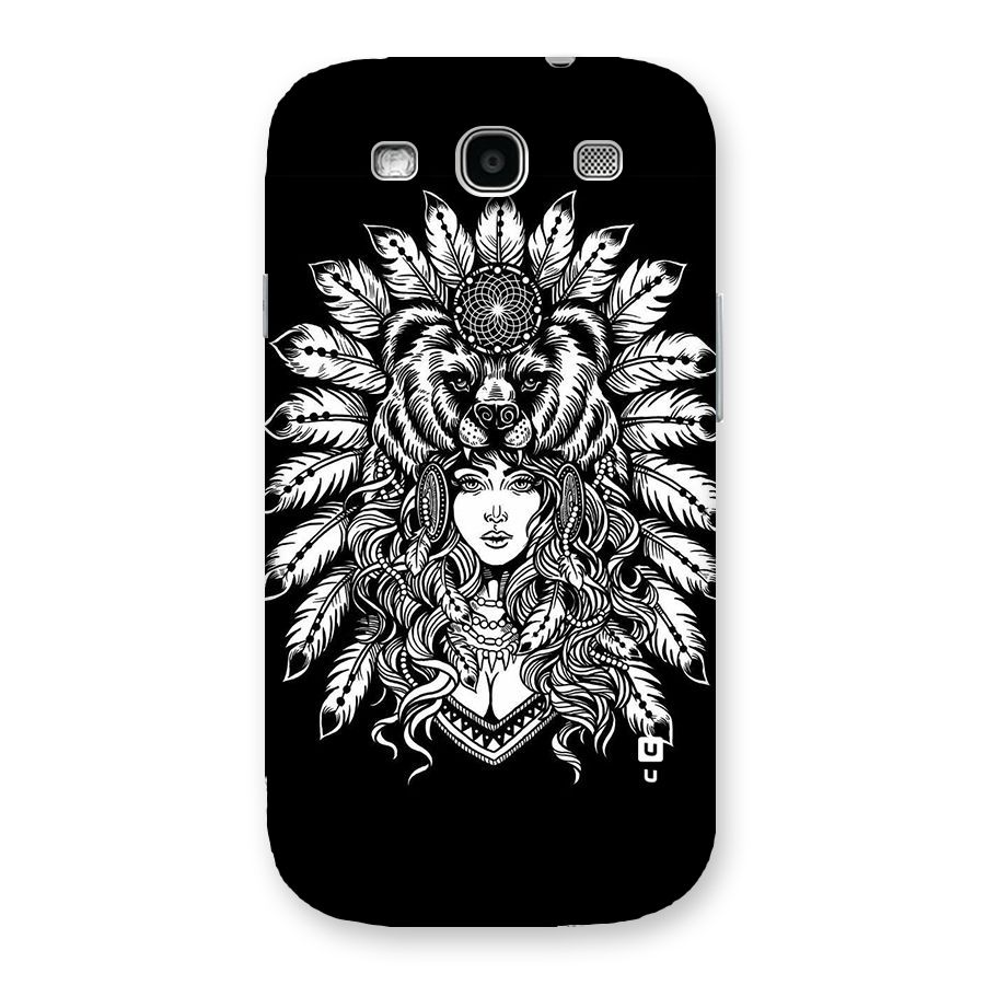 Girl Pattern Art Back Case for Galaxy S3