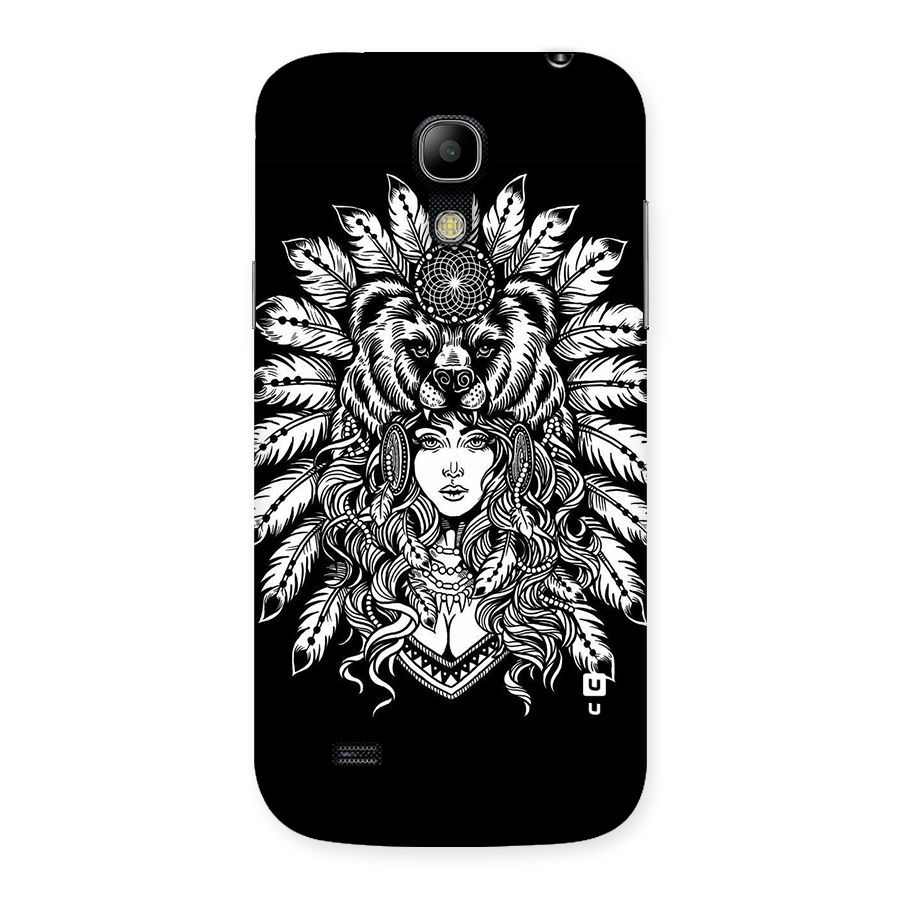 Girl Pattern Art Back Case for Galaxy S4 Mini