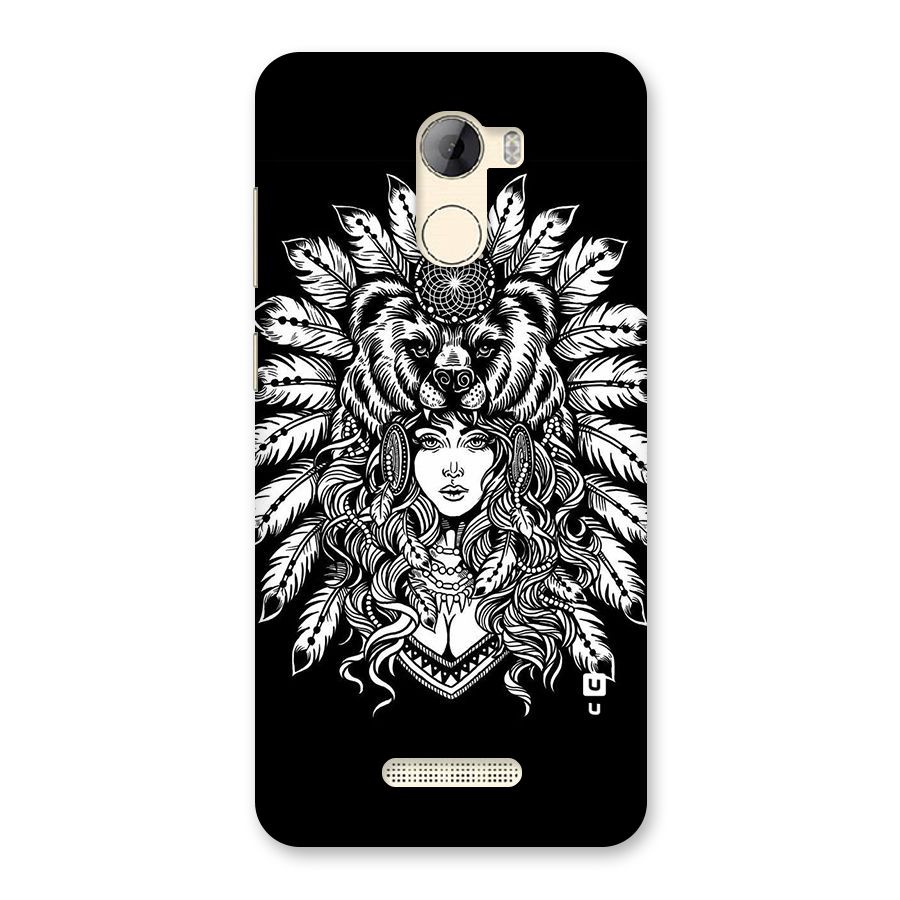 Girl Pattern Art Back Case for Gionee A1 LIte