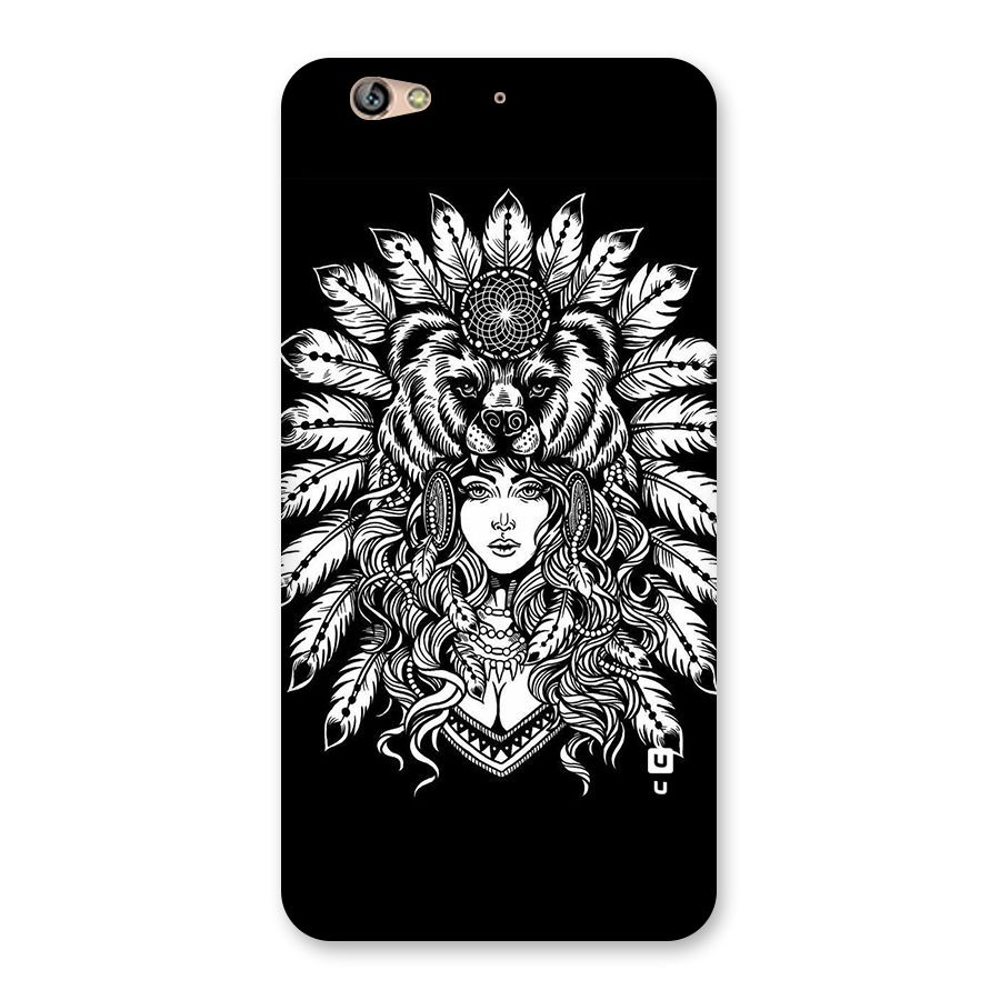 Girl Pattern Art Back Case for Gionee S6
