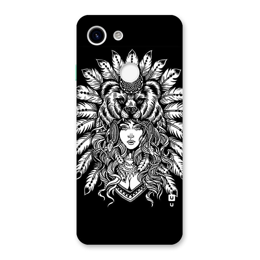 Girl Pattern Art Back Case for Google Pixel 3