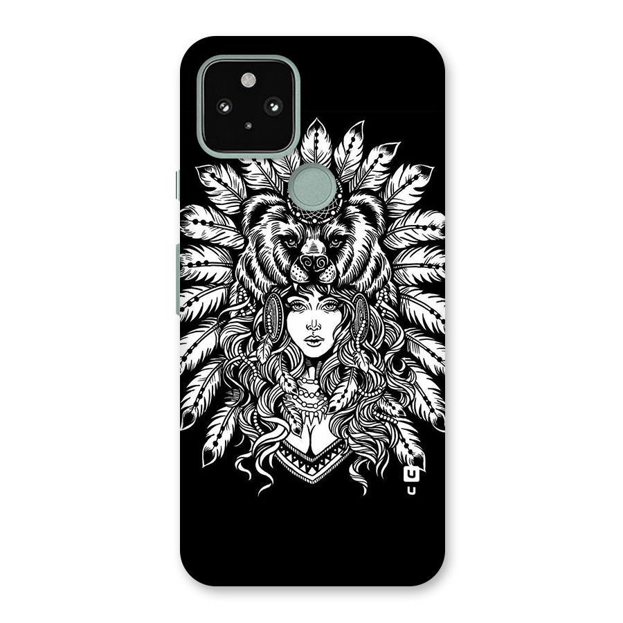 Girl Pattern Art Back Case for Google Pixel 5