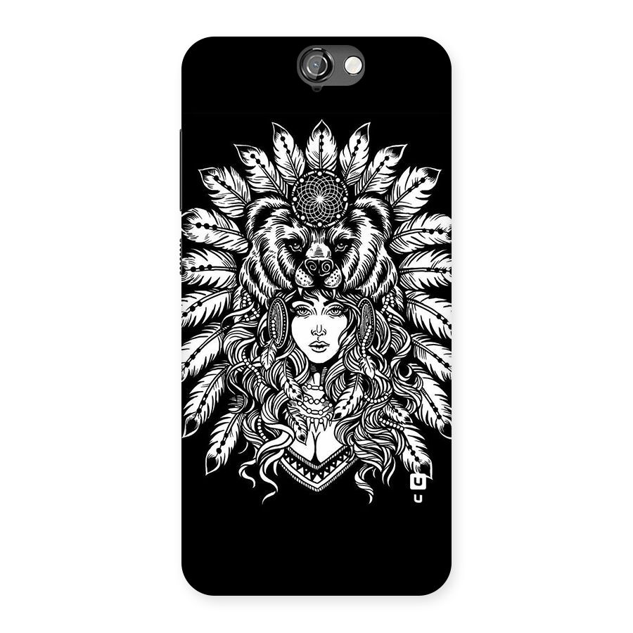 Girl Pattern Art Back Case for HTC One A9
