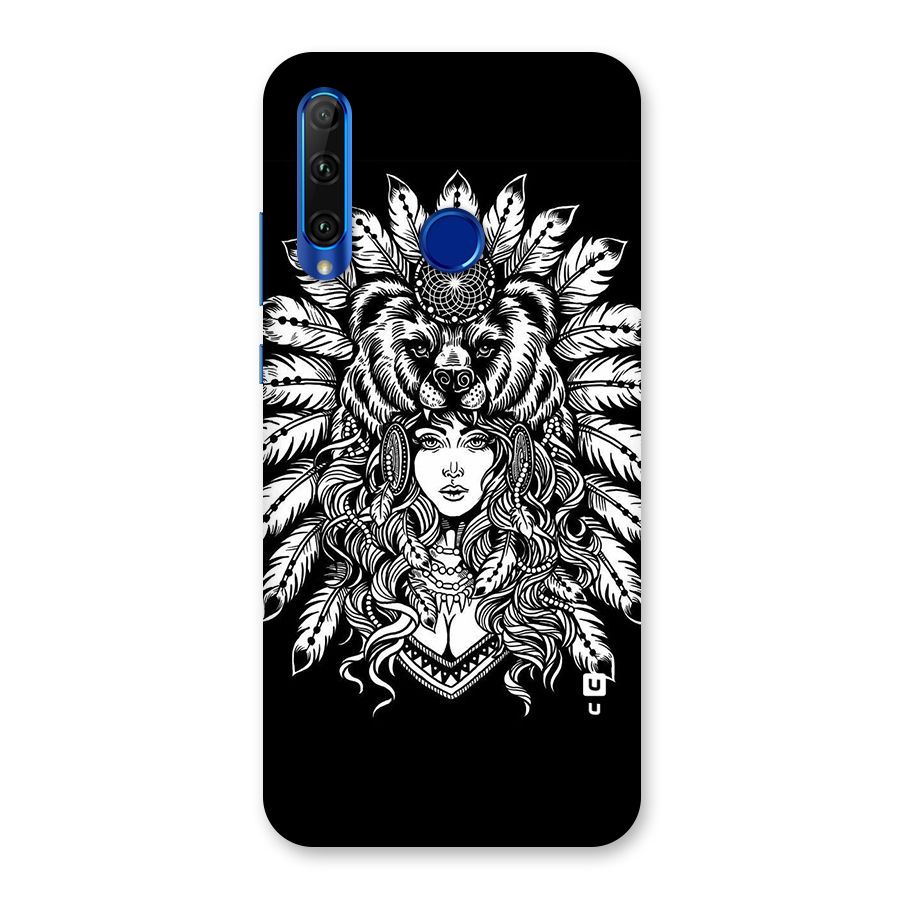Girl Pattern Art Back Case for Honor 20i