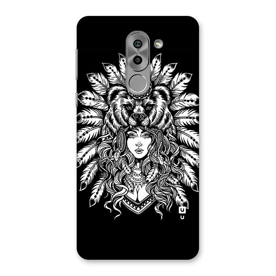 Girl Pattern Art Back Case for Honor 6X