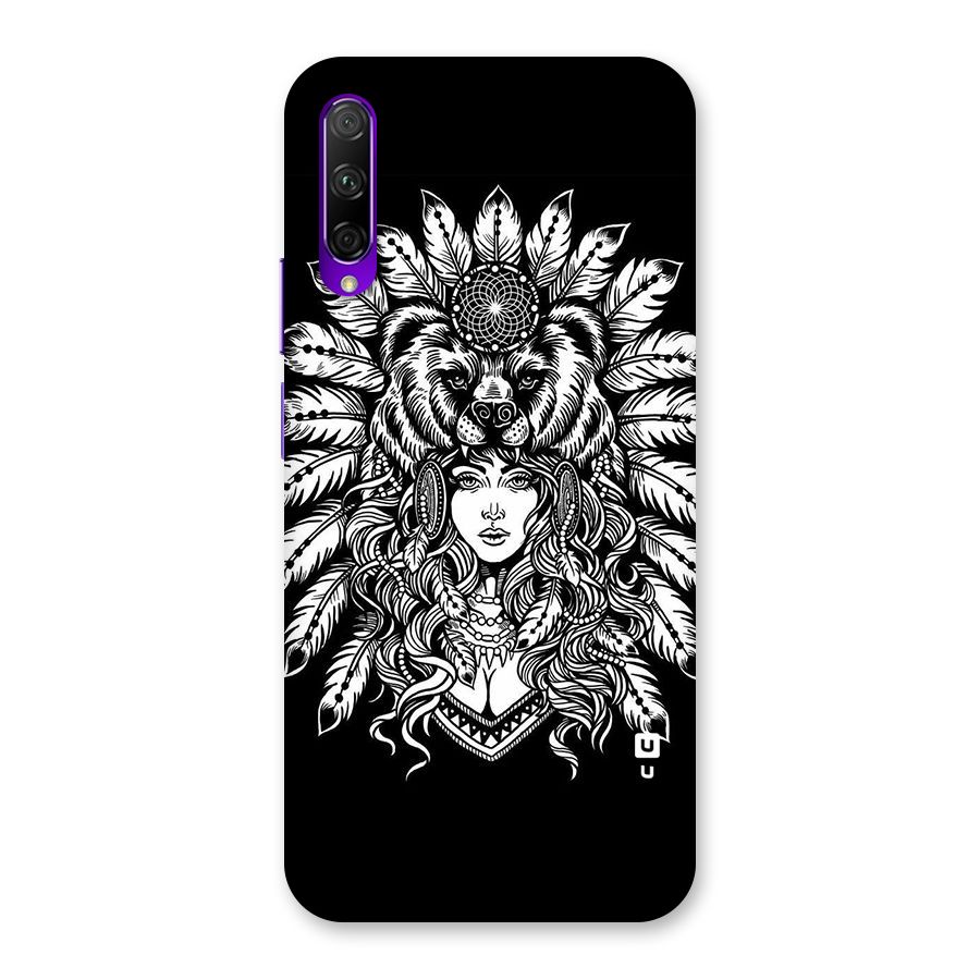 Girl Pattern Art Back Case for Honor 9X Pro