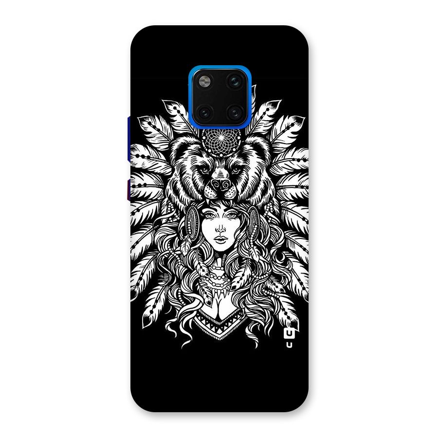 Girl Pattern Art Back Case for Huawei Mate 20 Pro