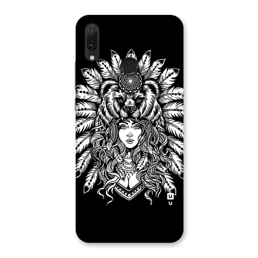 Girl Pattern Art Back Case for Huawei Y9 (2019)