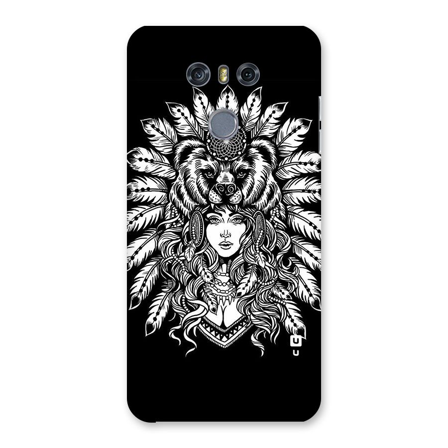 Girl Pattern Art Back Case for LG G6