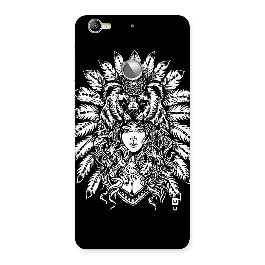 Girl Pattern Art Back Case for LeTV Le 1s