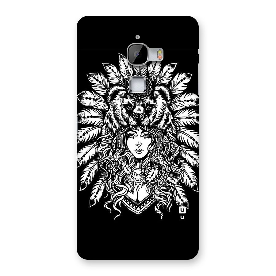 Girl Pattern Art Back Case for LeTv Le Max