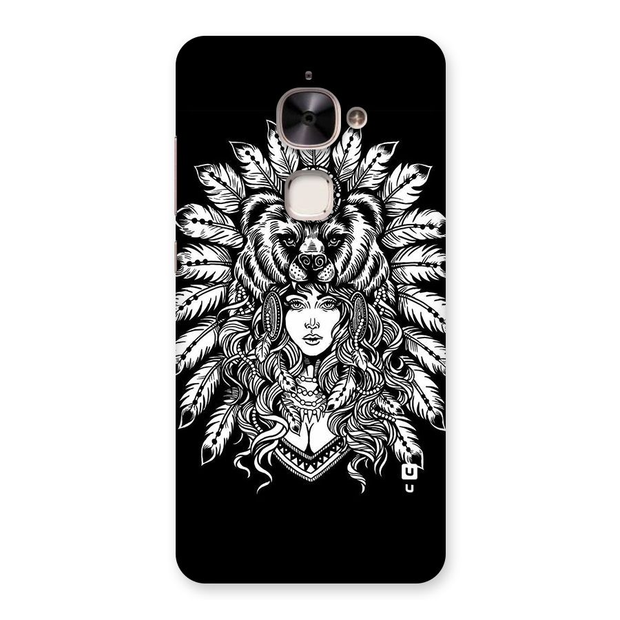 Girl Pattern Art Back Case for Le 2