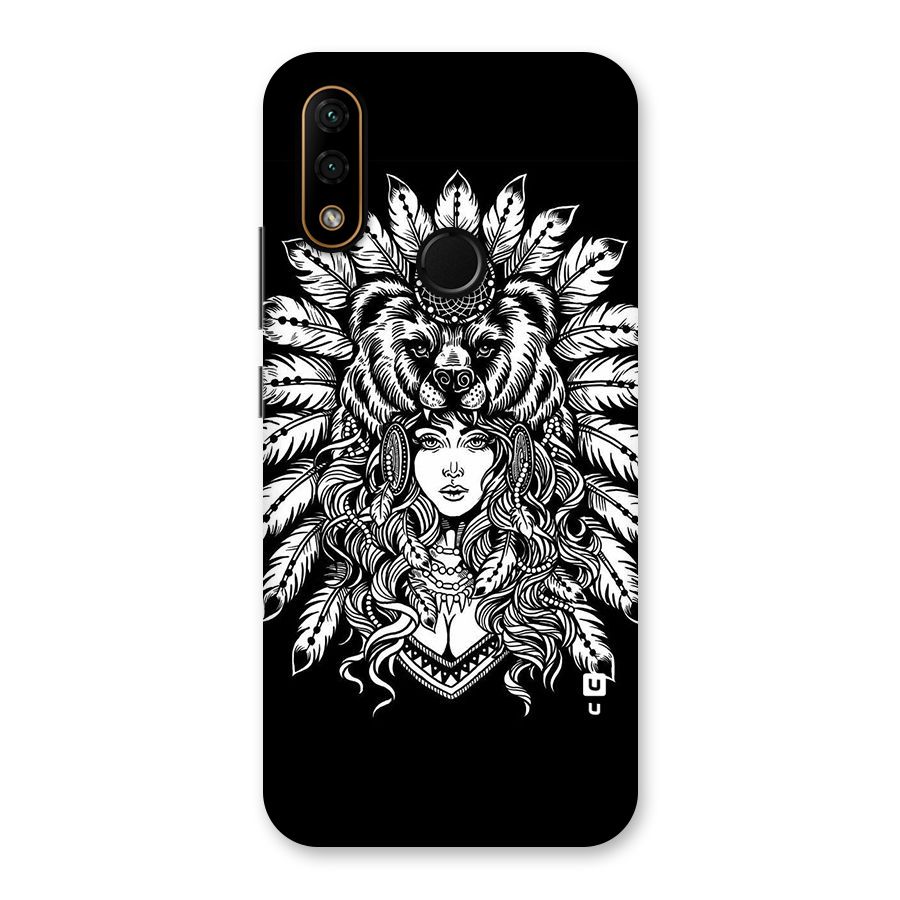 Girl Pattern Art Back Case for Lenovo A6 Note