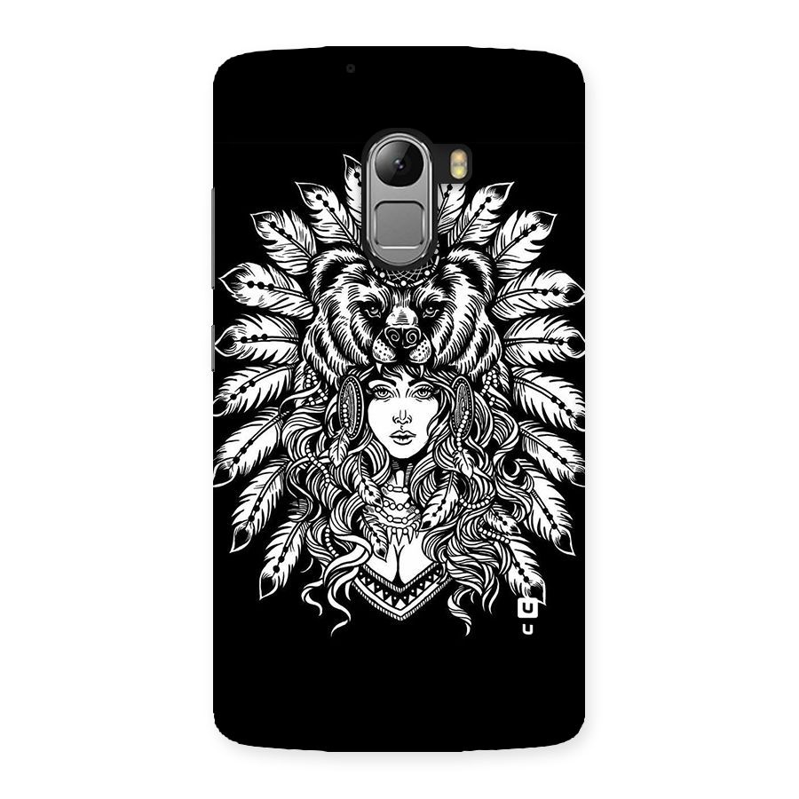 Girl Pattern Art Back Case for Lenovo K4 Note