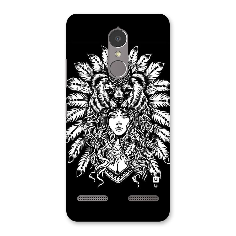 Girl Pattern Art Back Case for Lenovo K6