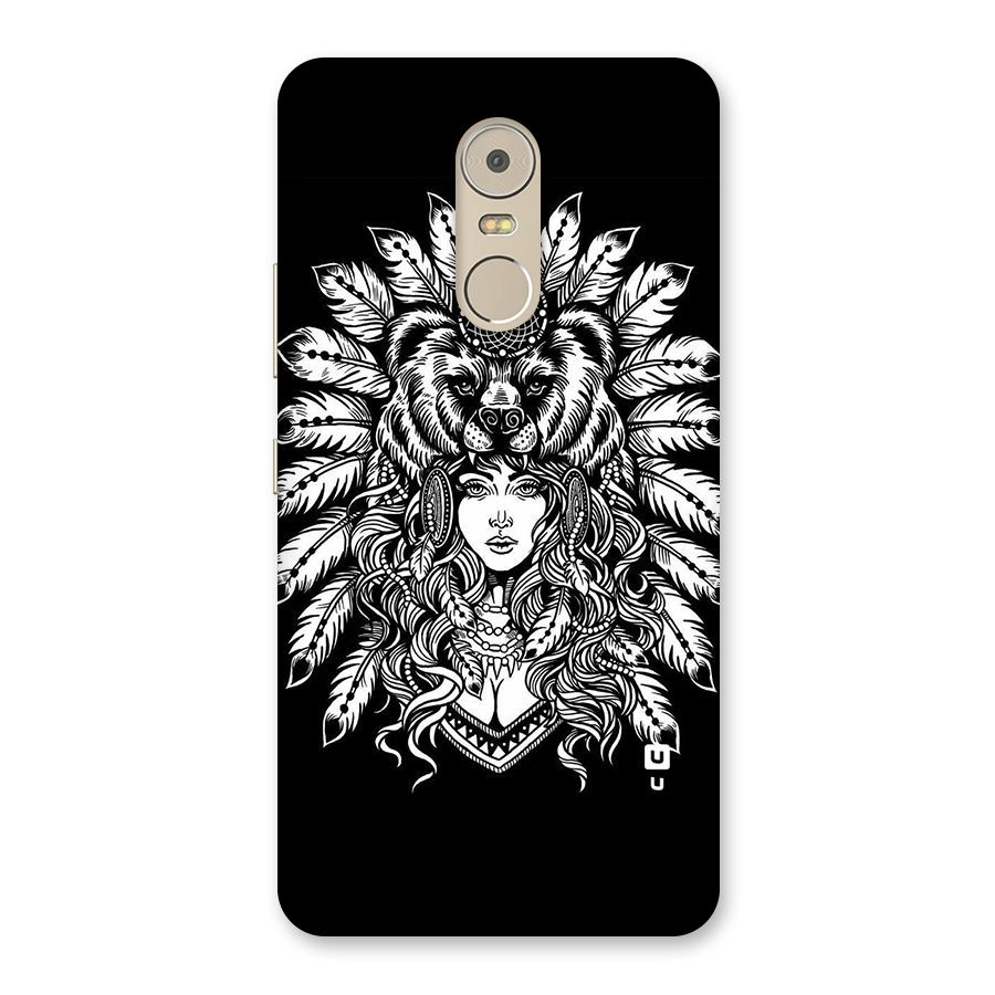 Girl Pattern Art Back Case for Lenovo K6 Note