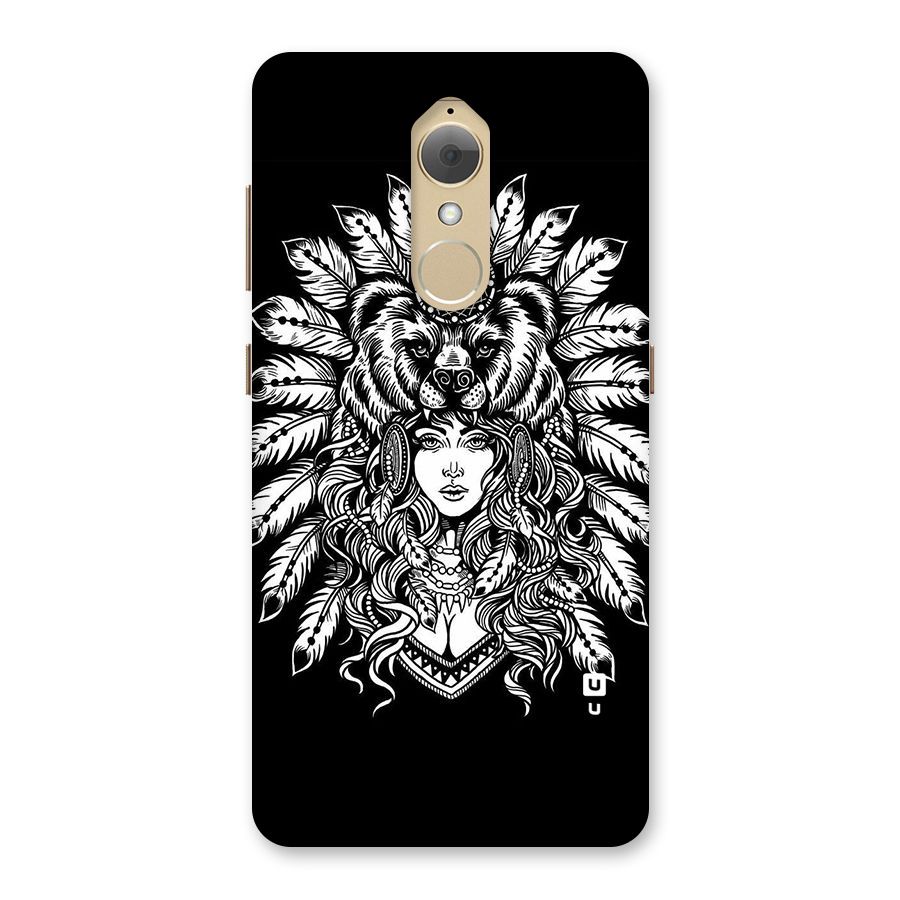 Girl Pattern Art Back Case for Lenovo K8