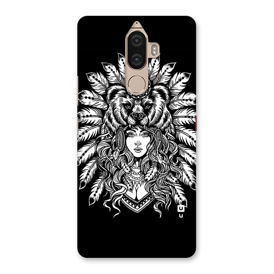 Girl Pattern Art Back Case for Lenovo K8 Note
