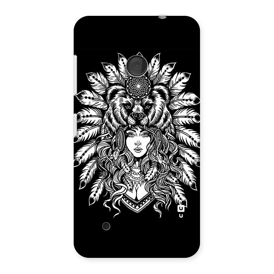 Girl Pattern Art Back Case for Lumia 530
