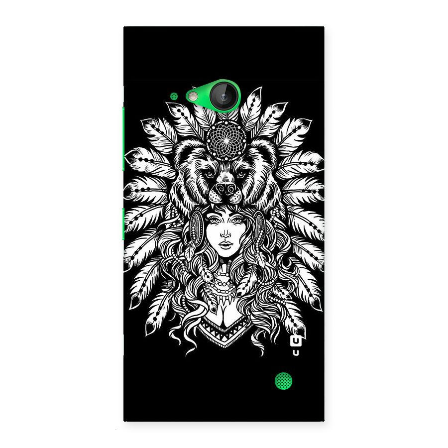 Girl Pattern Art Back Case for Lumia 730