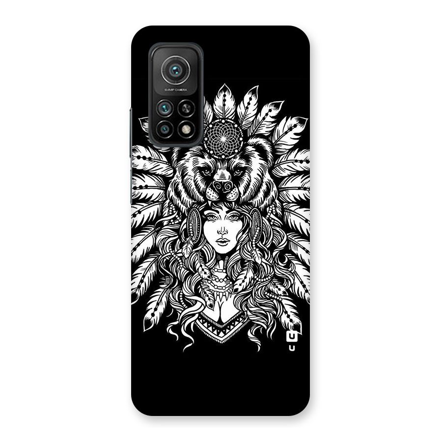 Girl Pattern Art Back Case for Mi 10T 5G