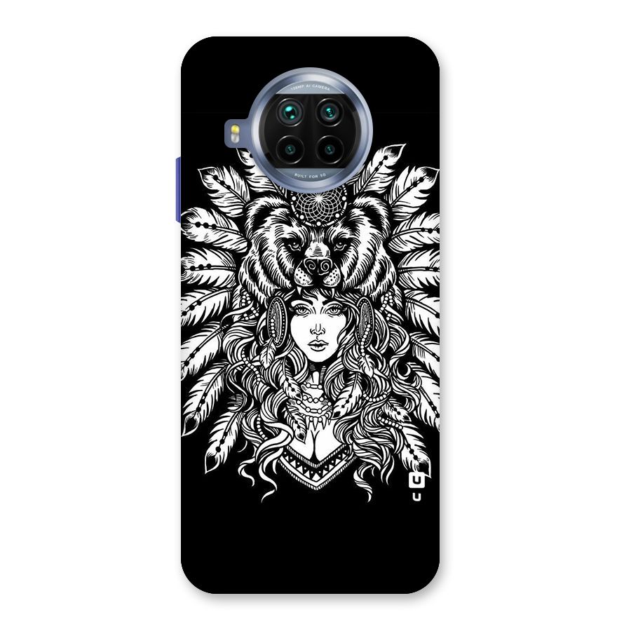 Girl Pattern Art Back Case for Mi 10i