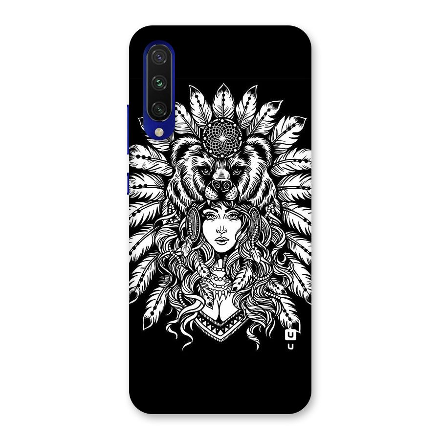 Girl Pattern Art Back Case for Mi A3