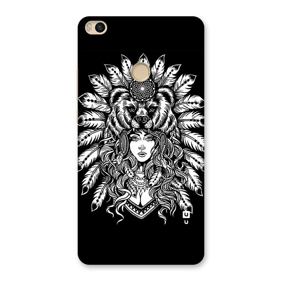 Girl Pattern Art Back Case for Mi Max 2