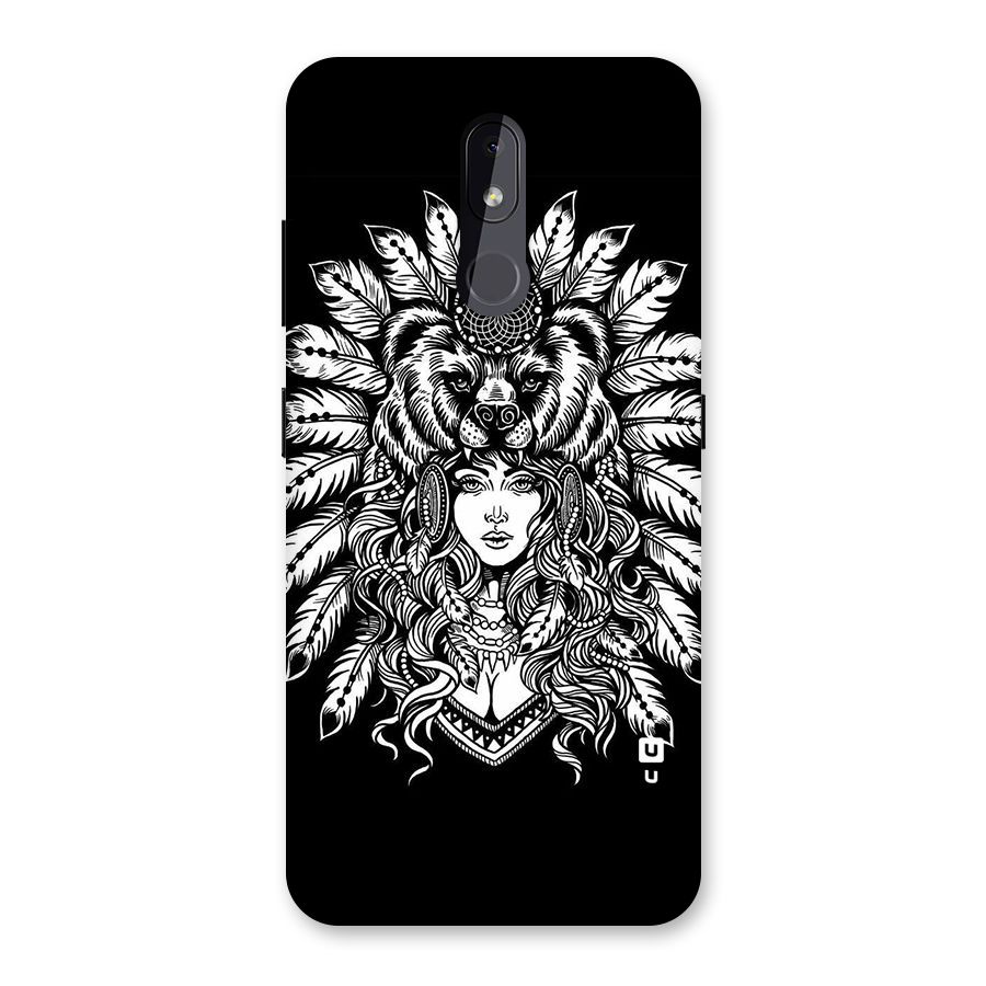 Girl Pattern Art Back Case for Nokia 3.2
