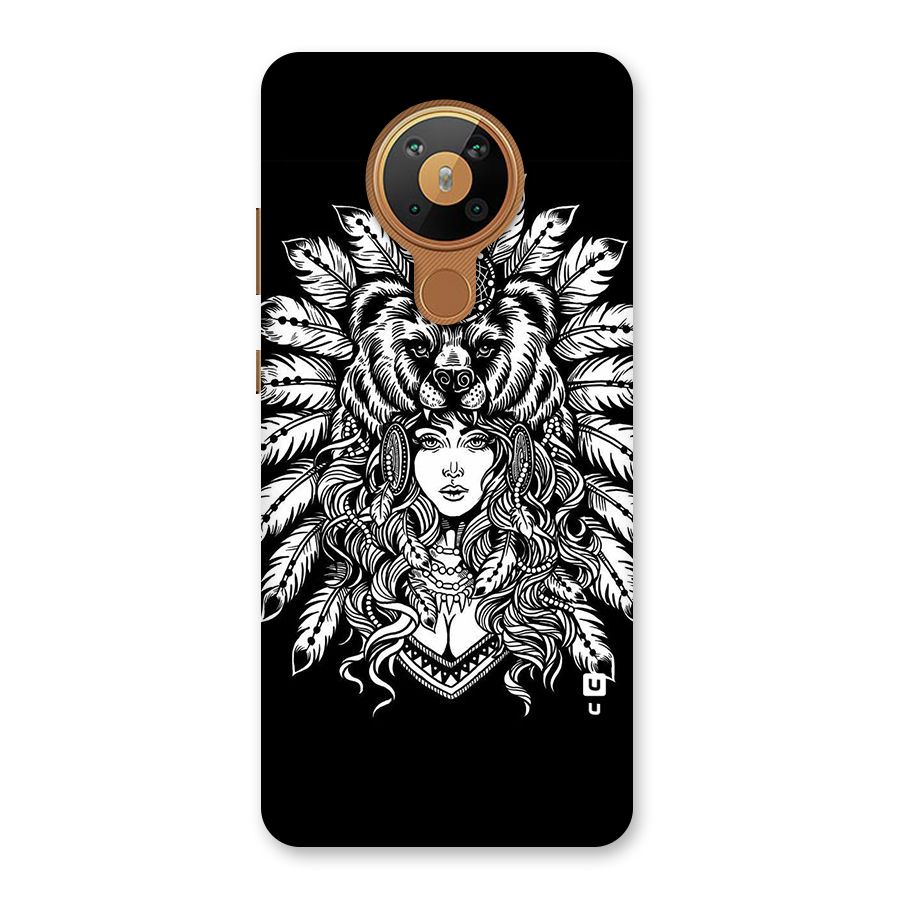 Girl Pattern Art Back Case for Nokia 5.3