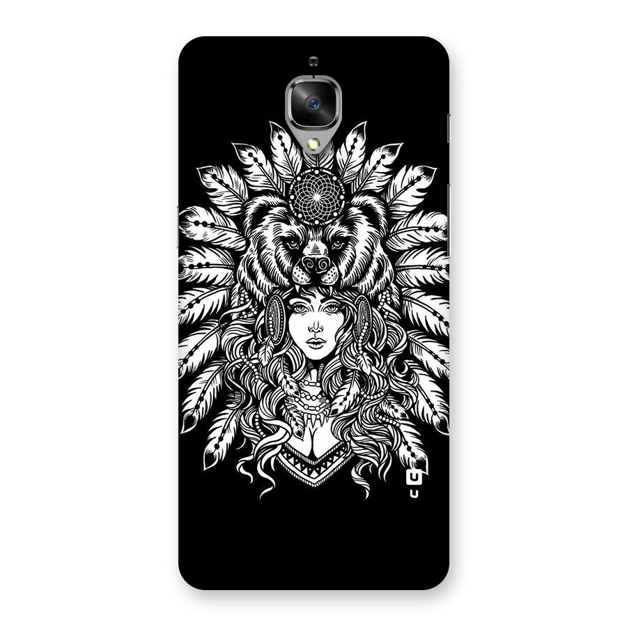 Girl Pattern Art Back Case for OnePlus 3