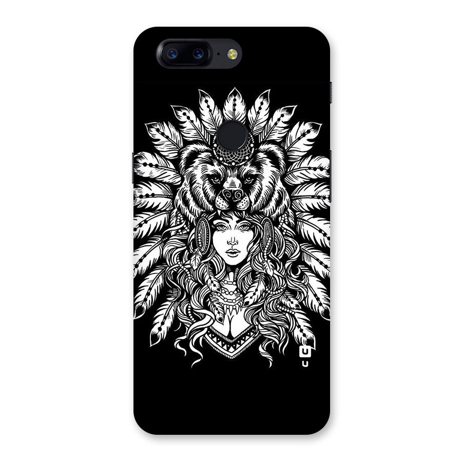 Girl Pattern Art Back Case for OnePlus 5T